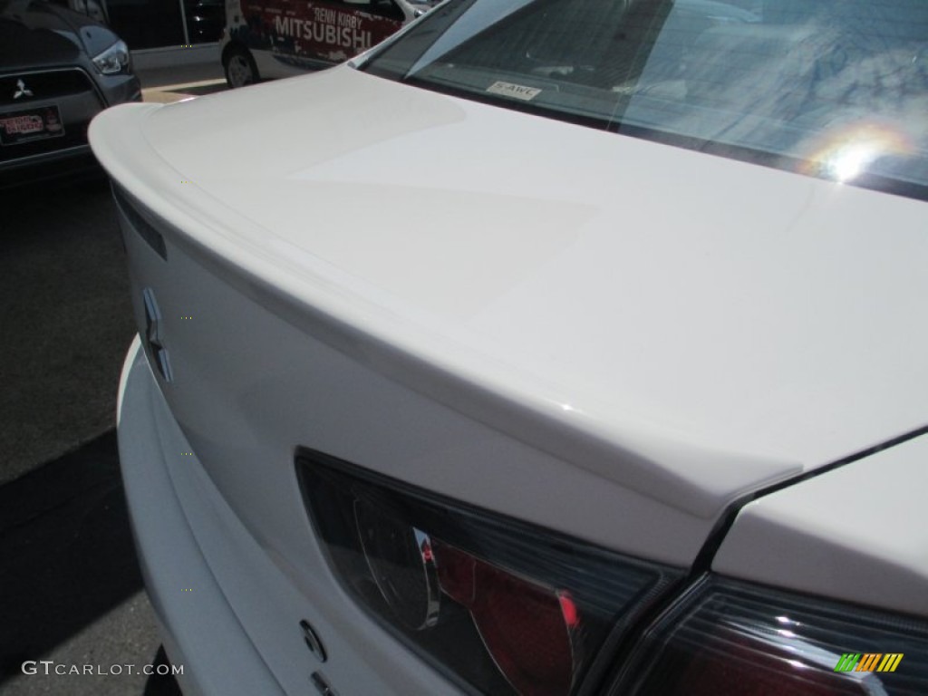 2014 Lancer Evolution MR - Wicked White / Black photo #8