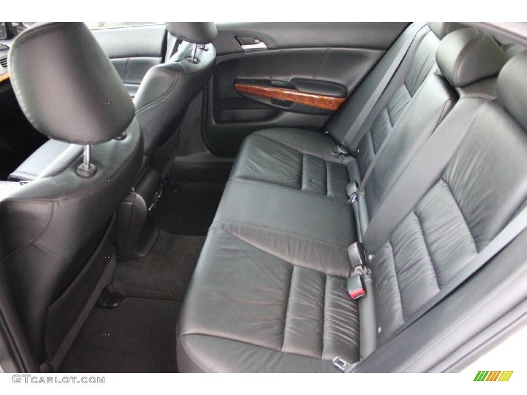 Black Interior 2012 Honda Accord EX-L Sedan Photo #94928925