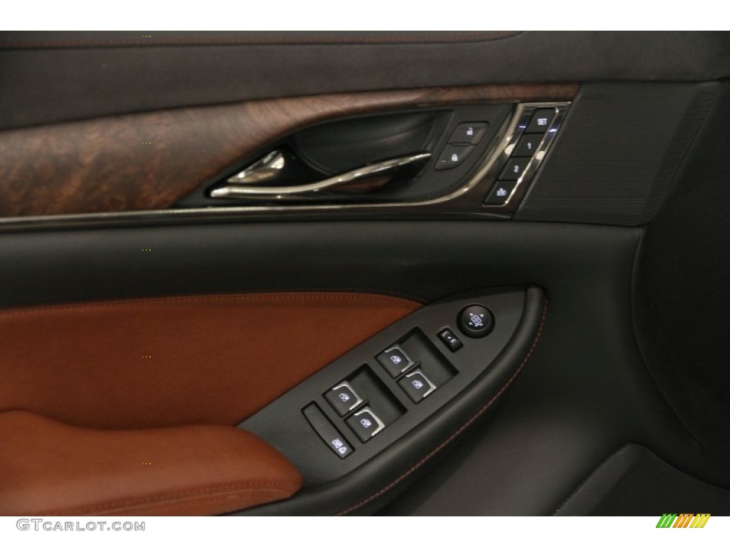 2014 CTS Sedan - Majestic Plum Metallic / Kona Brown/Jet Black photo #5