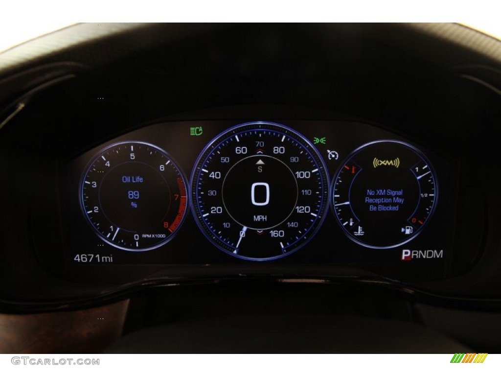 2014 Cadillac CTS Sedan Gauges Photos