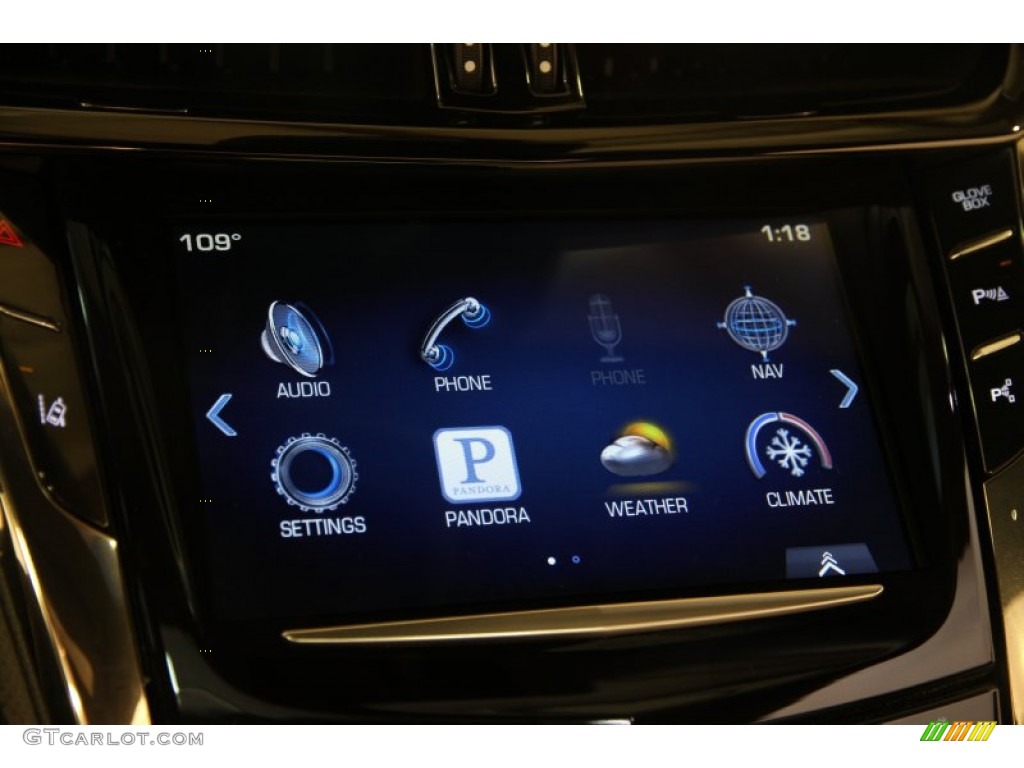 2014 CTS Sedan - Majestic Plum Metallic / Kona Brown/Jet Black photo #11