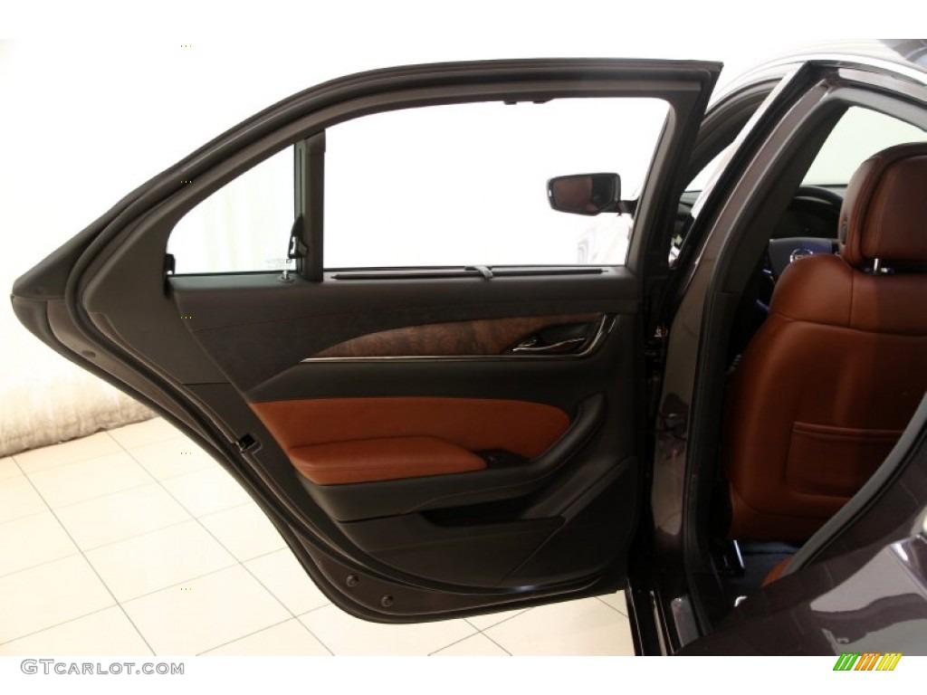 2014 CTS Sedan - Majestic Plum Metallic / Kona Brown/Jet Black photo #20