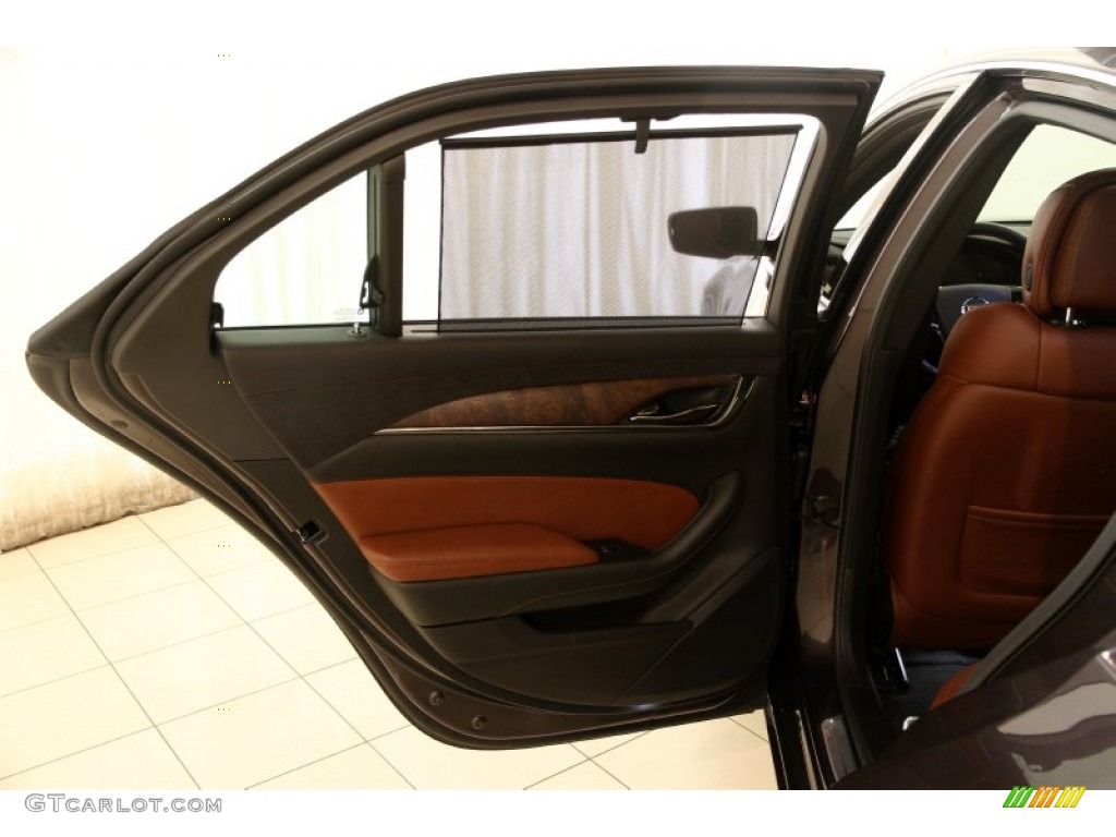 2014 CTS Sedan - Majestic Plum Metallic / Kona Brown/Jet Black photo #21
