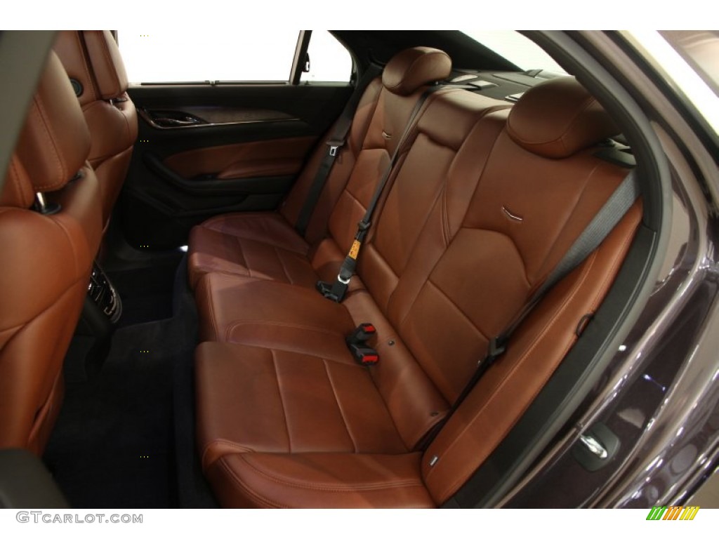 2014 CTS Sedan - Majestic Plum Metallic / Kona Brown/Jet Black photo #22