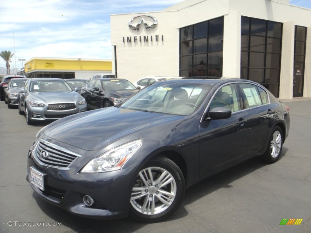 2012 G 37 Journey Sedan - Blue Slate / Stone photo #1