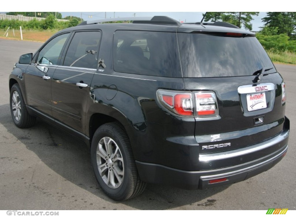 2014 Acadia SLT - Carbon Black Metallic / Ebony photo #4