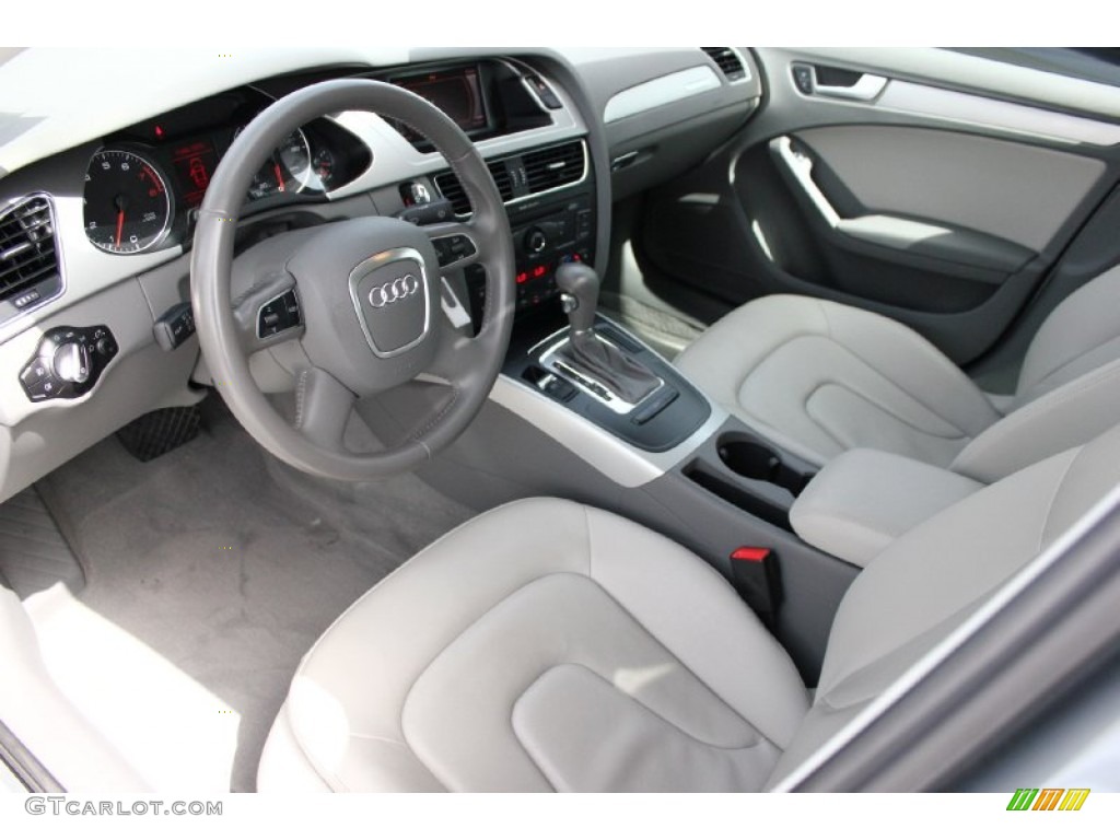 Light Gray Interior 2011 Audi A4 2.0T quattro Sedan Photo #94931601