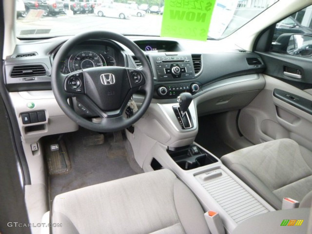 Gray Interior 2012 Honda CR-V LX 4WD Photo #94931715