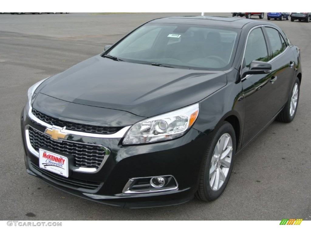 2015 Malibu LTZ - Black Granite Metallic / Jet Black photo #2