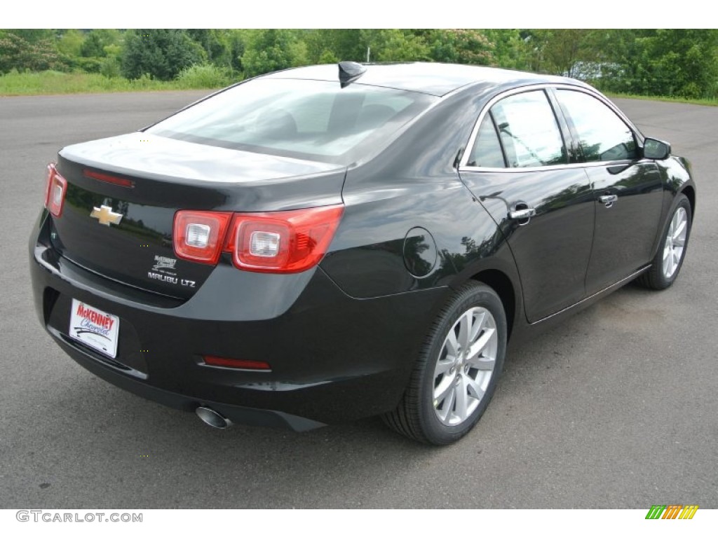 2015 Malibu LTZ - Black Granite Metallic / Jet Black photo #5