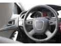 Light Gray 2011 Audi A4 2.0T quattro Sedan Steering Wheel