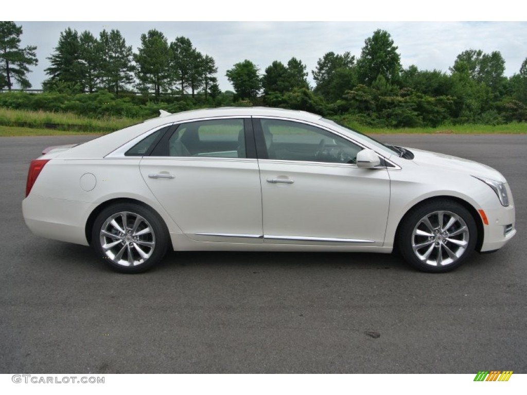 White Diamond Tricoat 2014 Cadillac XTS Luxury FWD Exterior Photo #94932954