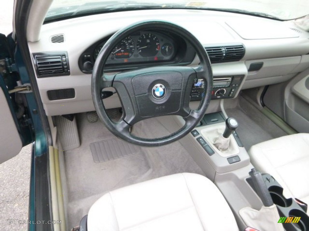 Gray Interior 1996 BMW 3 Series 318ti Coupe Photo #94934007