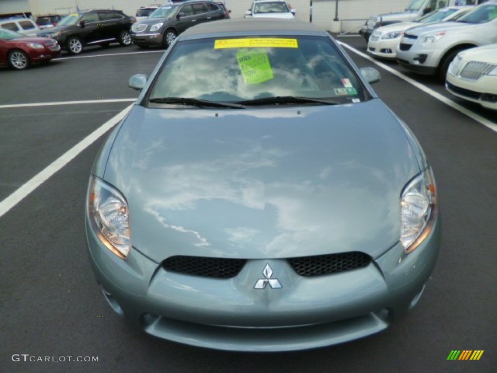 2007 Eclipse Spyder GT - Satin Meisai Gray Pearl / Medium Gray photo #2