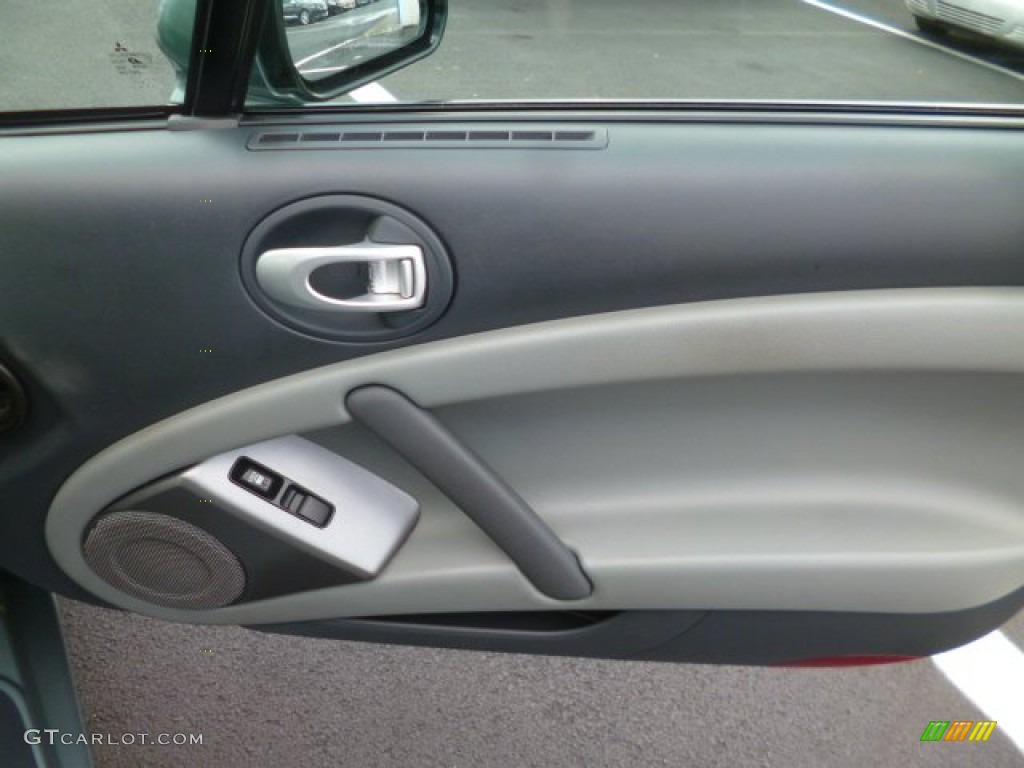 2007 Eclipse Spyder GT - Satin Meisai Gray Pearl / Medium Gray photo #11