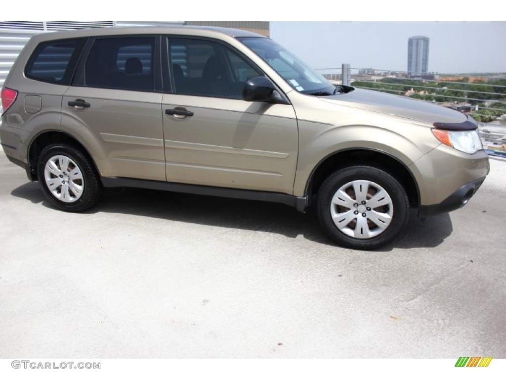 Topaz Gold Metallic 2009 Subaru Forester 2.5 X Exterior Photo #94934970