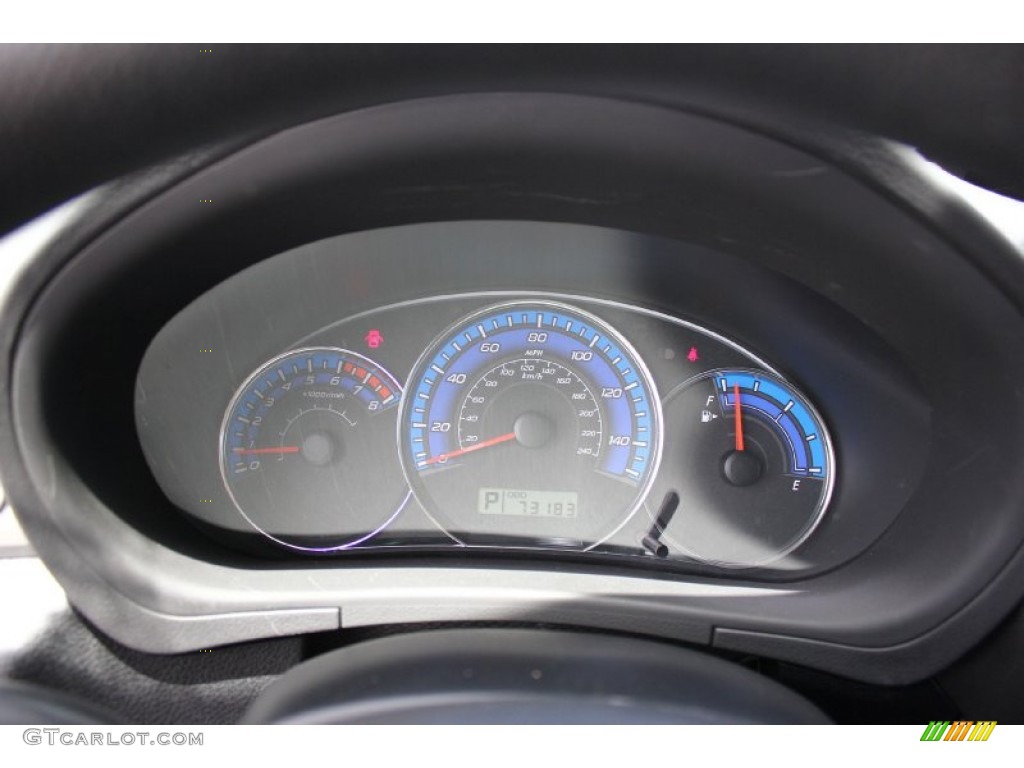 2009 Subaru Forester 2.5 X Gauges Photo #94935525
