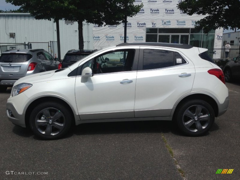 White Pearl Tricoat 2014 Buick Encore Premium AWD Exterior Photo #94936716