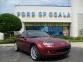 2008 Copper Red Mica Mazda MX-5 Miata Grand Touring Hardtop Roadster  photo #1