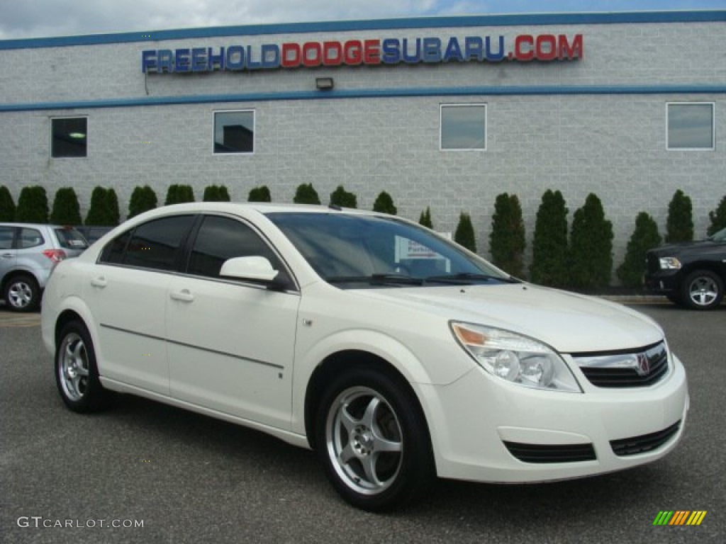 2007 Aura XE - Cream White / Tan photo #1