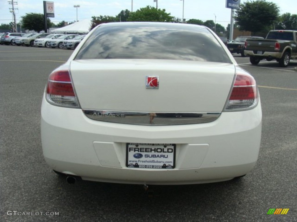 2007 Aura XE - Cream White / Tan photo #5
