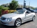 2003 Brilliant Silver Metallic Mercedes-Benz SL 500 Roadster  photo #1