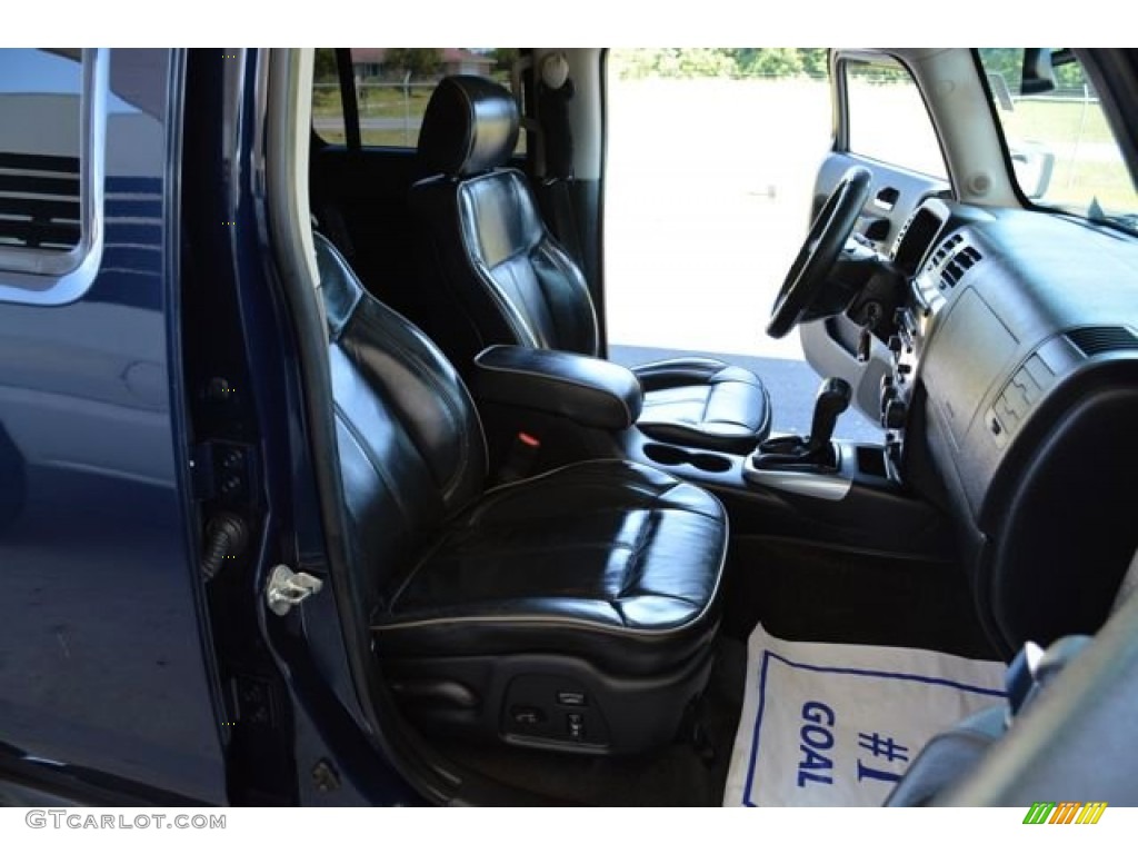 2007 H3  - Midnight Blue Metallic / Ebony Black/Pewter photo #18
