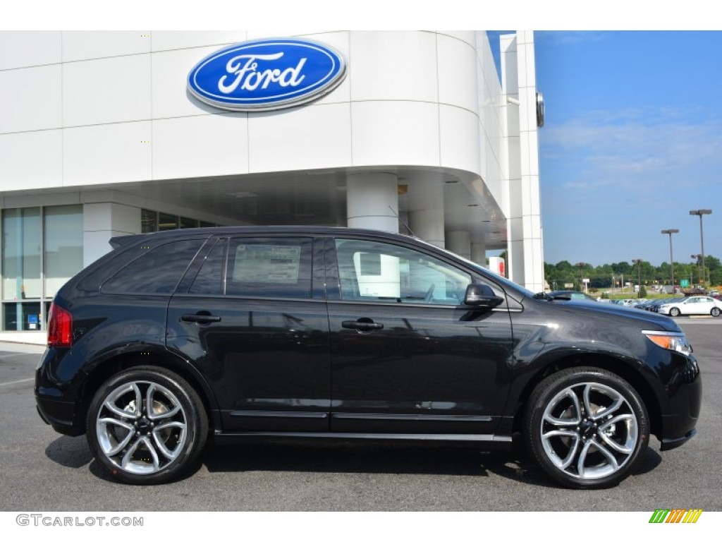 2014 Edge Sport - Tuxedo Black / Sport Charcoal Black/Silver Smoke Metallic photo #2