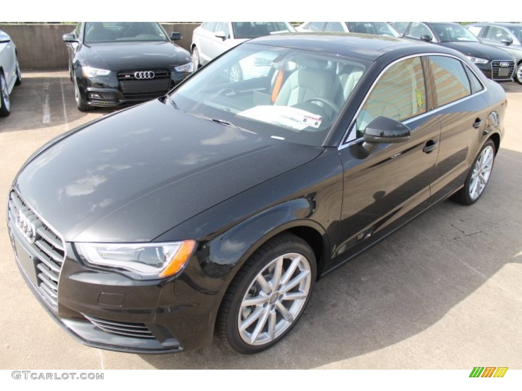 2015 A3 1.8 Premium Plus - Mythos Black Metallic / Titanium Gray photo #3