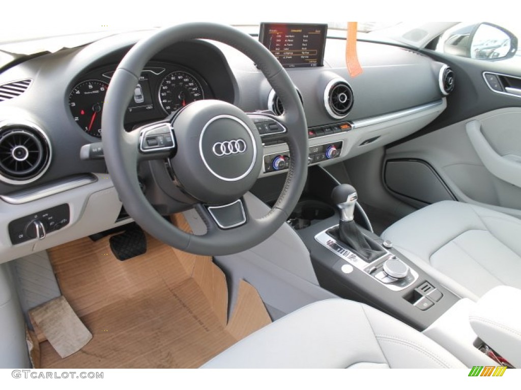 Titanium Gray Interior 2015 Audi A3 1.8 Premium Plus Photo #94945368