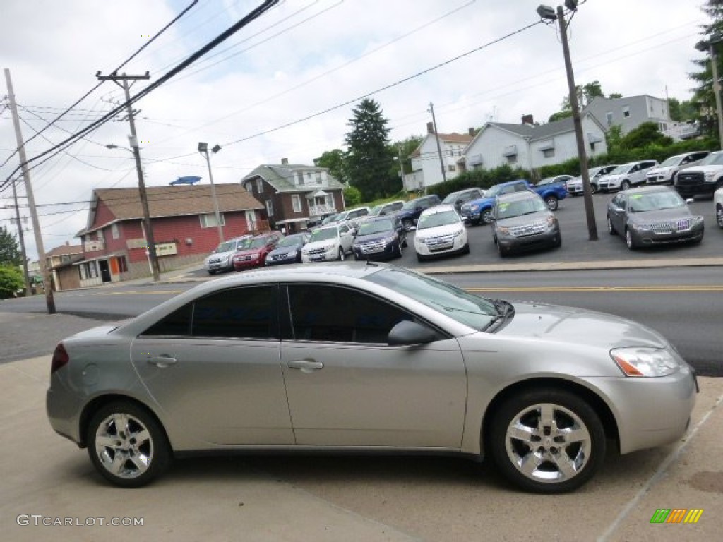 Liquid Silver Metallic 2008 Pontiac G6 Sedan Exterior Photo #94946520