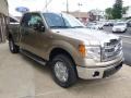 2014 Pale Adobe Ford F150 XLT SuperCab 4x4  photo #3