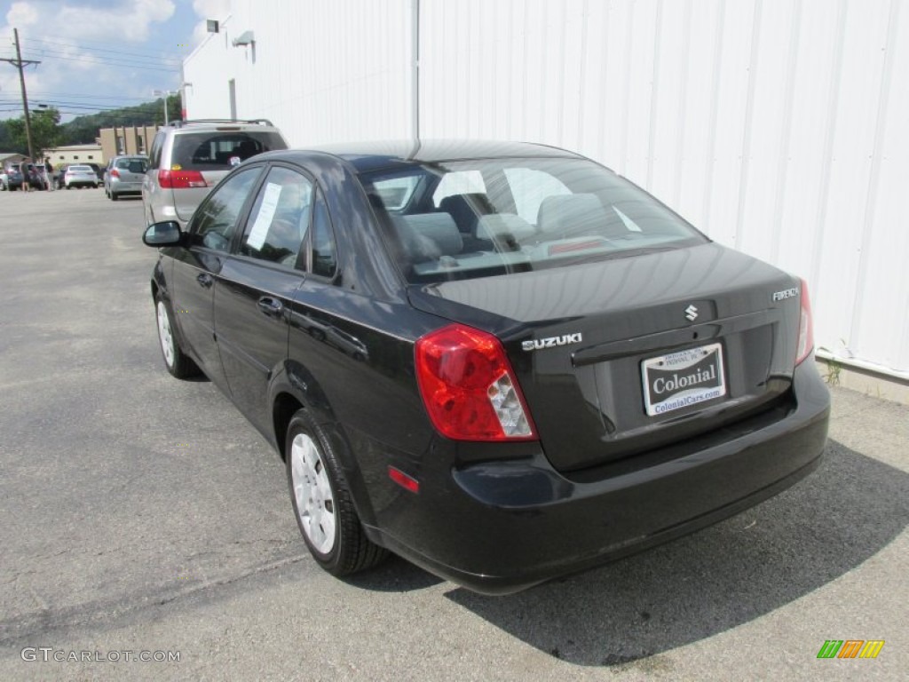 2008 Forenza  - Fantasy Black Metallic / Grey photo #4