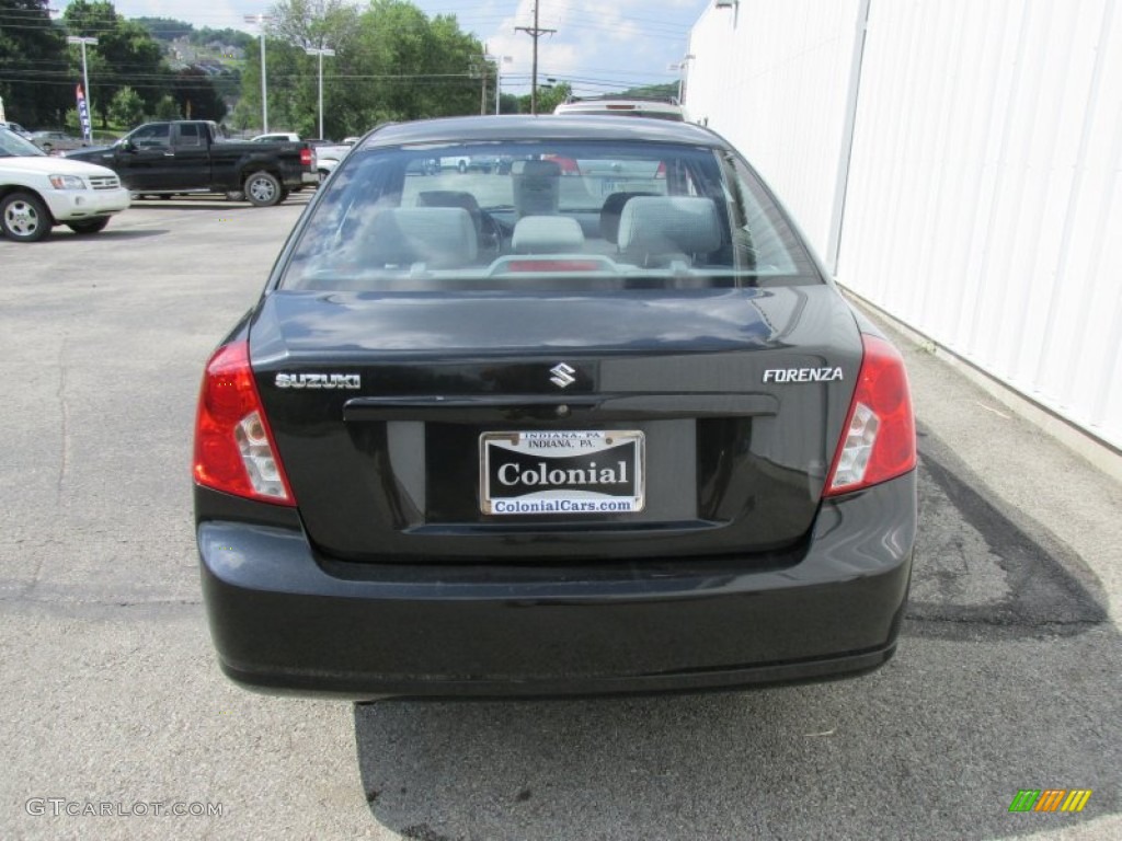 2008 Forenza  - Fantasy Black Metallic / Grey photo #5