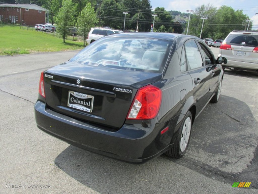 2008 Forenza  - Fantasy Black Metallic / Grey photo #6