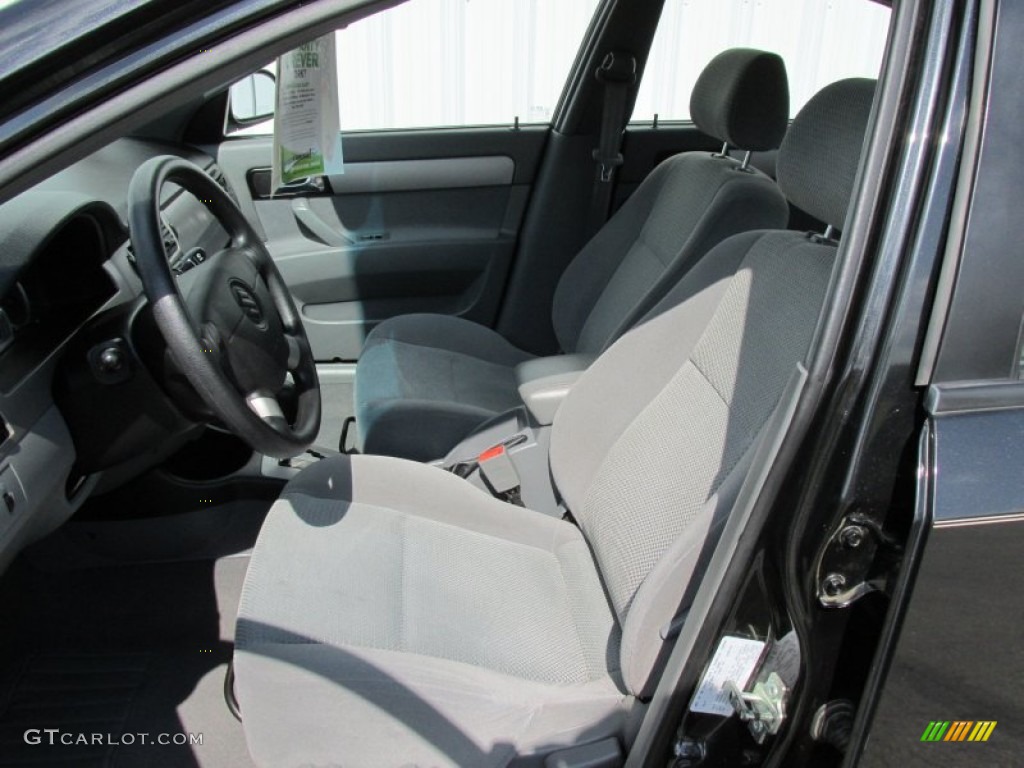 2008 Forenza  - Fantasy Black Metallic / Grey photo #12