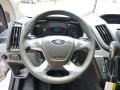2015 Ford Transit Charcoal Black Interior Steering Wheel Photo