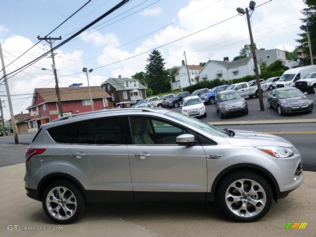 2014 Escape Titanium 2.0L EcoBoost 4WD - Ingot Silver / Medium Light Stone photo #4