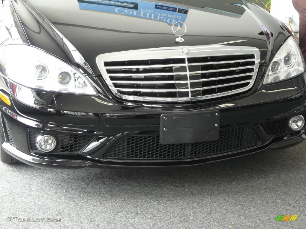 2008 S 63 AMG Sedan - Black / Black photo #11