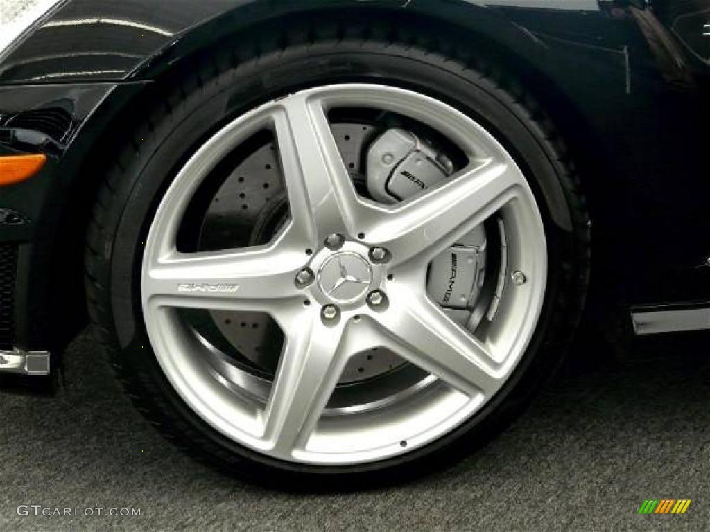 2008 S 63 AMG Sedan - Black / Black photo #13