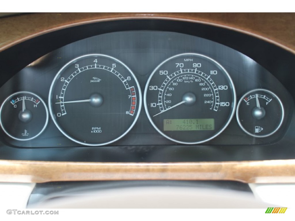 2005 Jaguar X-Type 3.0 Gauges Photo #94950243