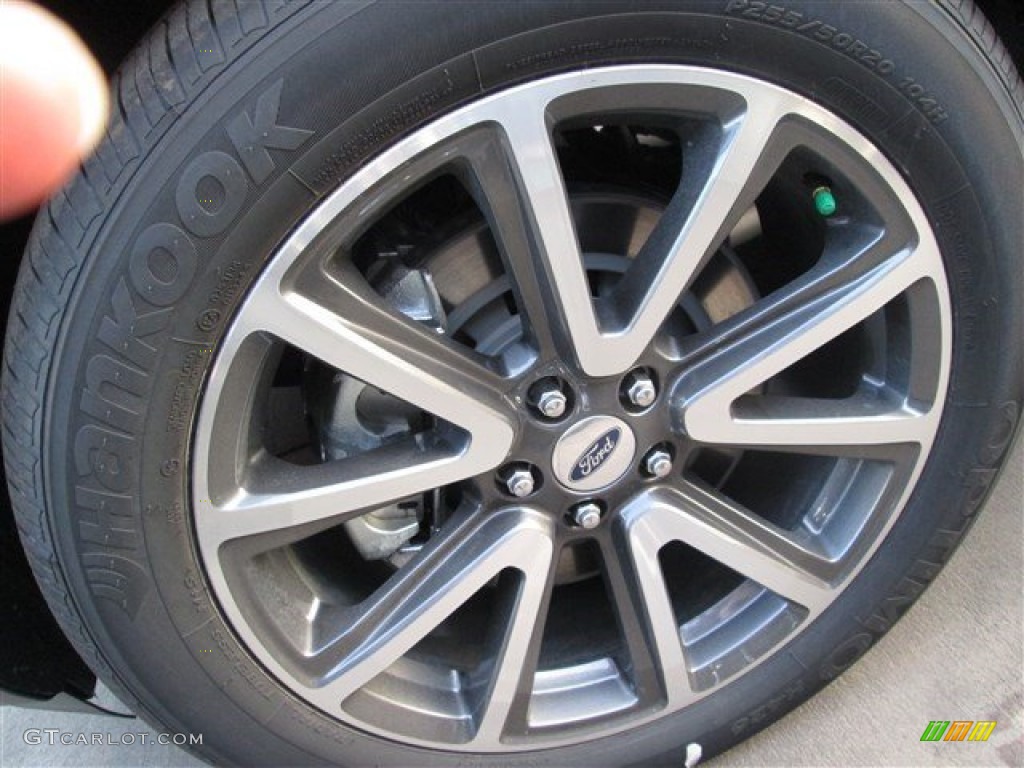 2015 Explorer XLT - Magnetic / Charcoal Black photo #3