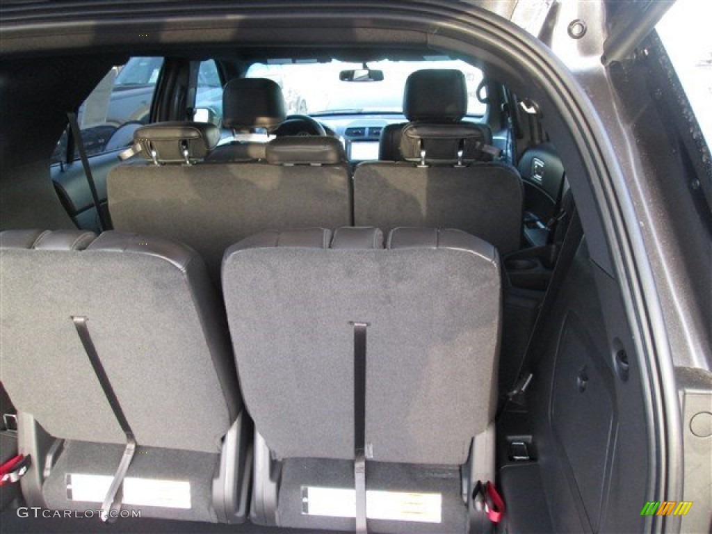 2015 Explorer XLT - Magnetic / Charcoal Black photo #9