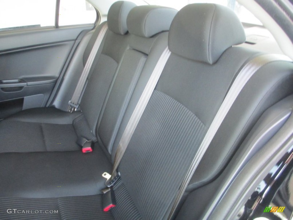 2014 Lancer ES - Tarmac Black / Black photo #13