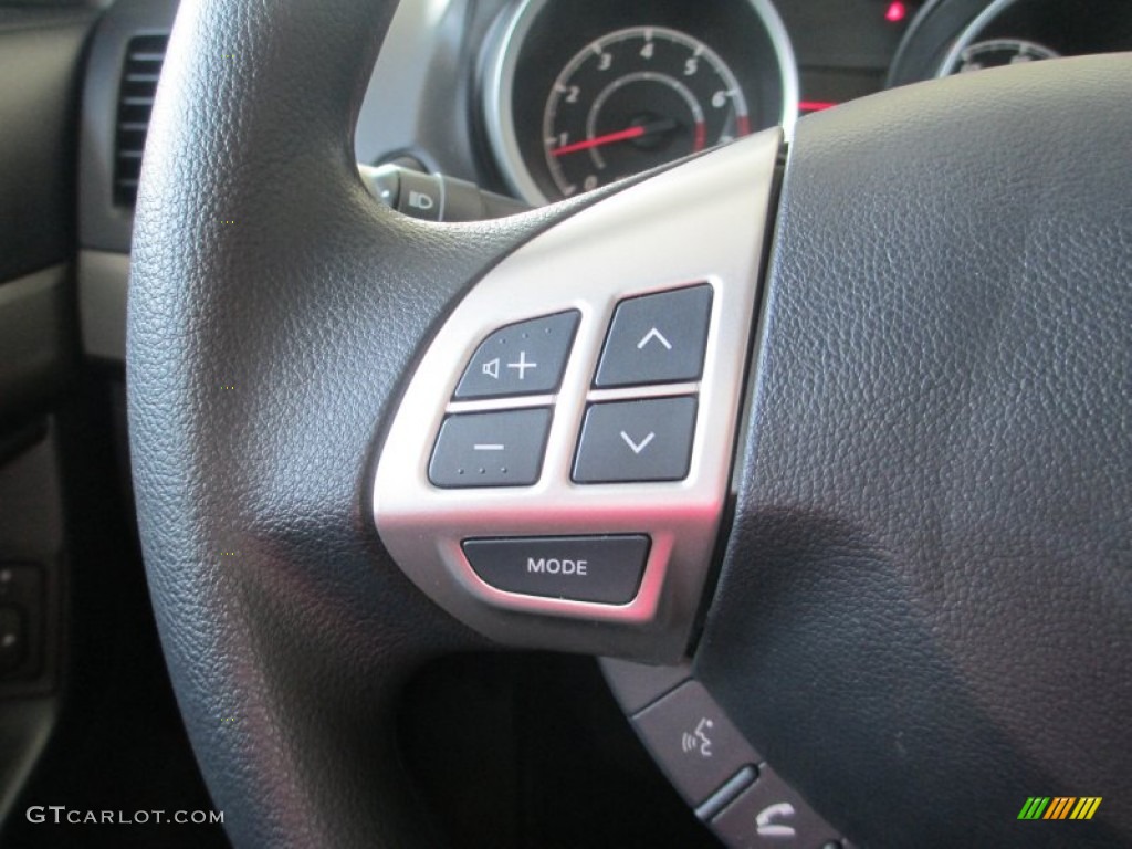 2014 Lancer ES - Tarmac Black / Black photo #20