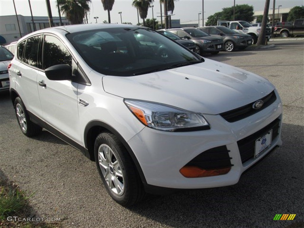 2014 Escape S - Oxford White / Charcoal Black photo #1