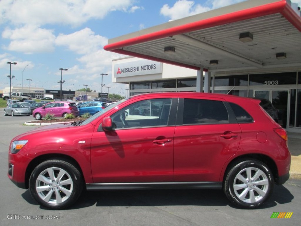 Rally Red 2014 Mitsubishi Outlander Sport ES Exterior Photo #94952432