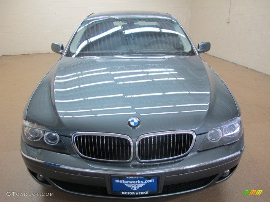 2008 7 Series 750Li Sedan - Titanium Grey Metallic / Black photo #2