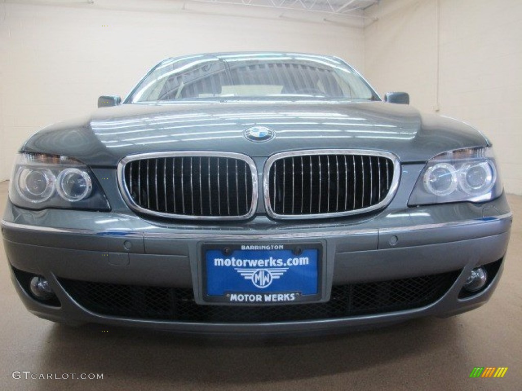 2008 7 Series 750Li Sedan - Titanium Grey Metallic / Black photo #3