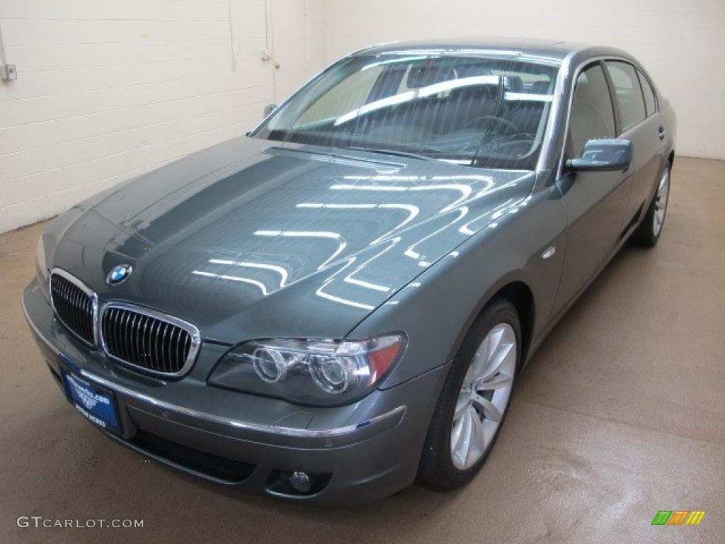 2008 7 Series 750Li Sedan - Titanium Grey Metallic / Black photo #4